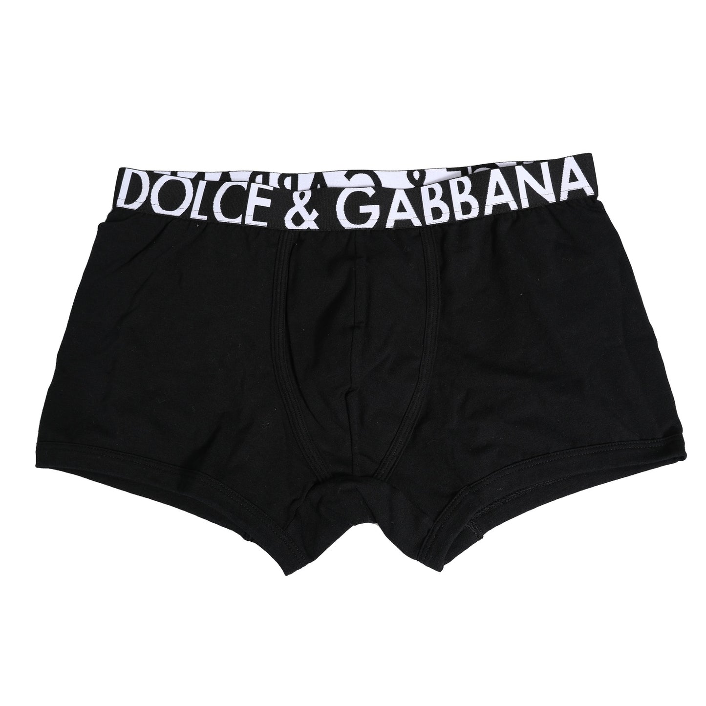 Black Cotton Stretch Regular Boxer Underwear
