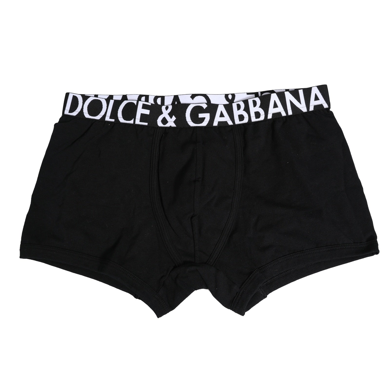 Black Cotton Stretch Regular Boxer Underwear