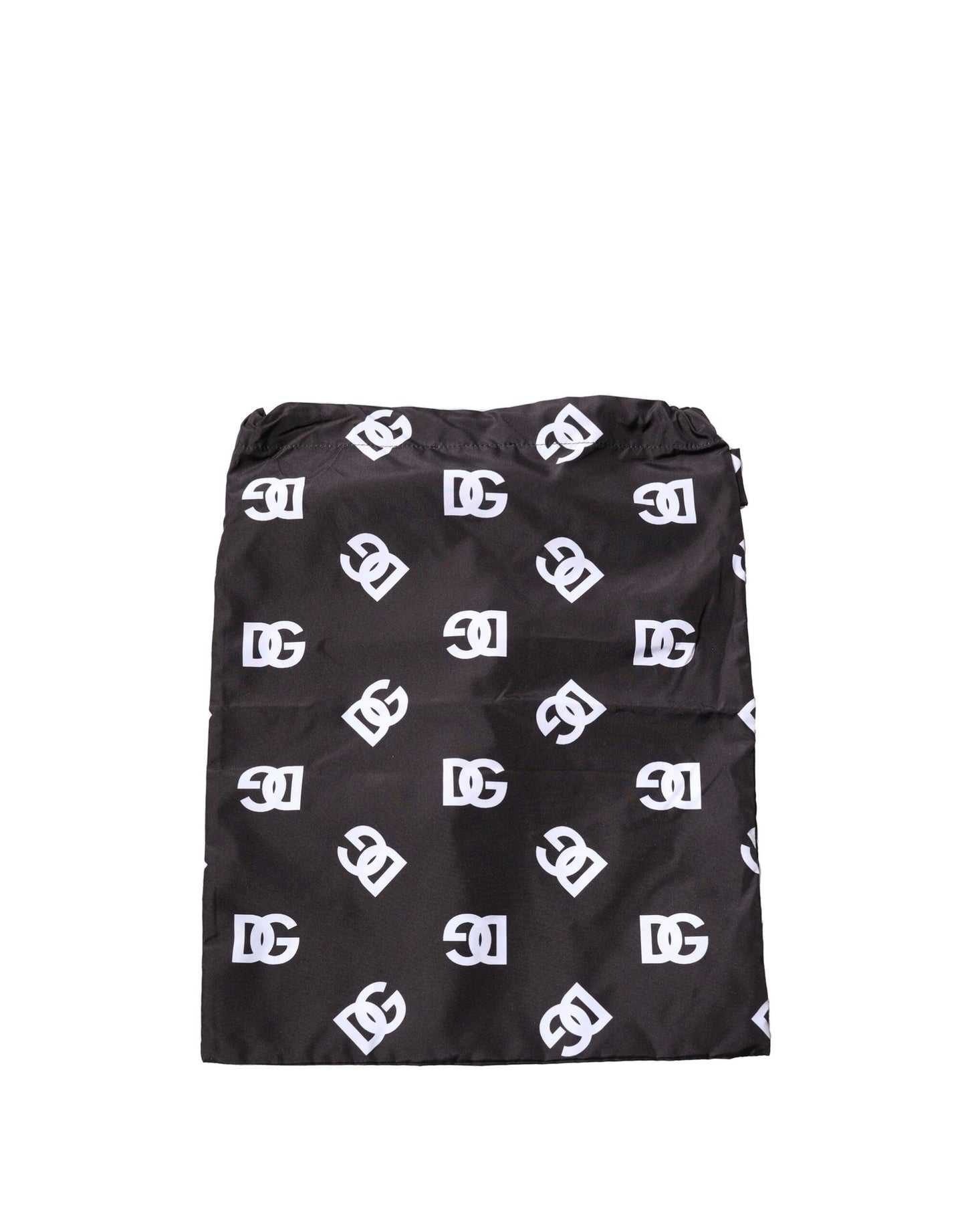 Black DG Logo Print Beachwear Shorts Swimwear