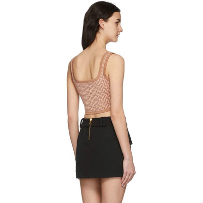 Beige Wool Tops & T-Shirt