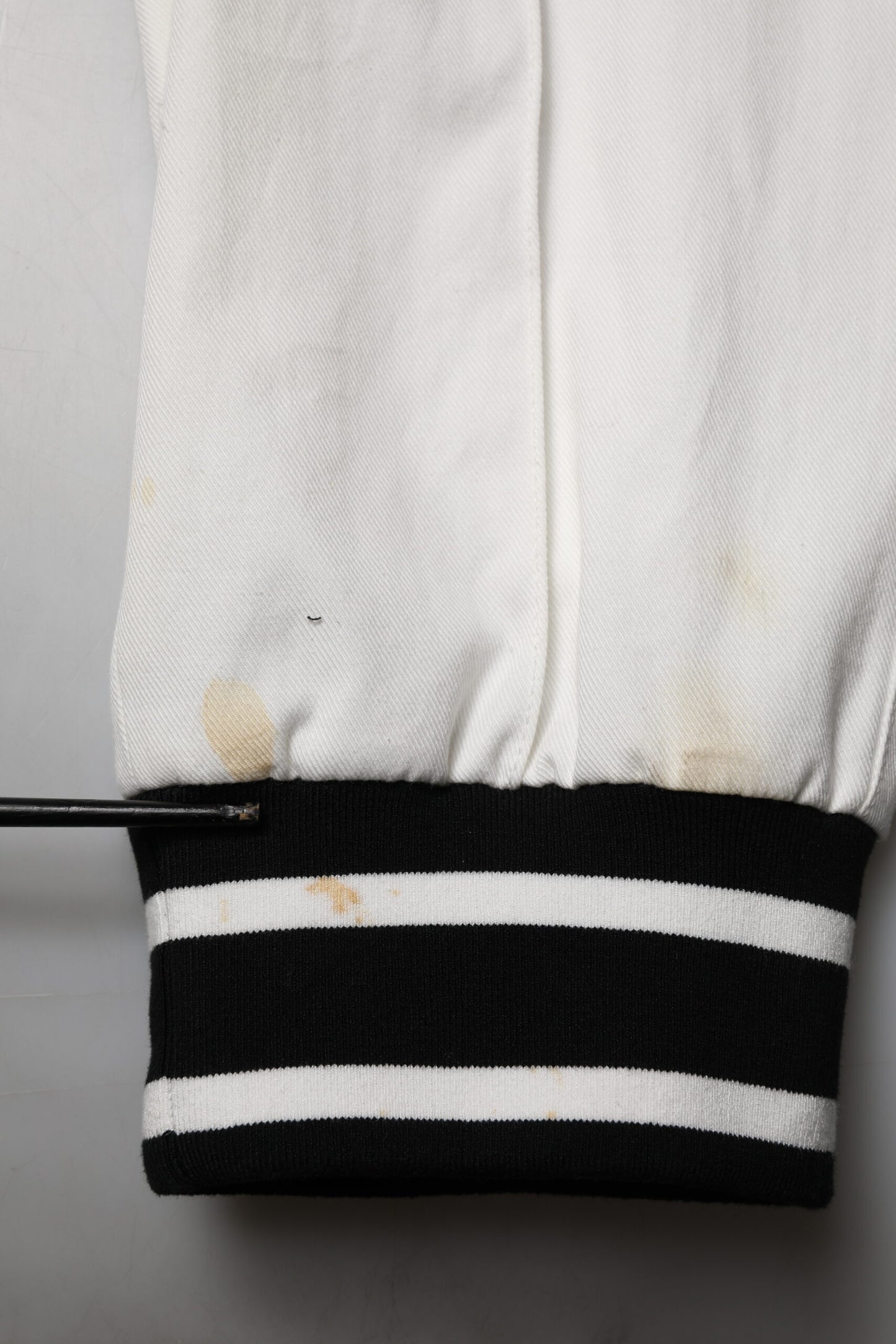 White Cotton Cargo Jogger Men Pants