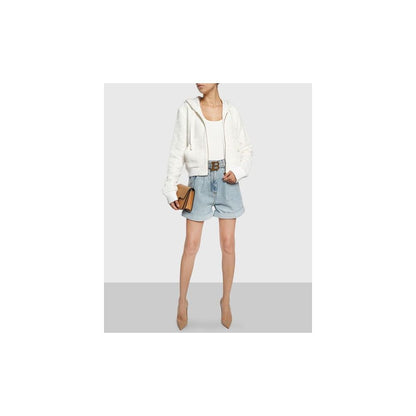 Blue Cotton Short