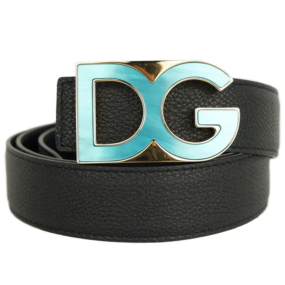 Black Calfskin Belt