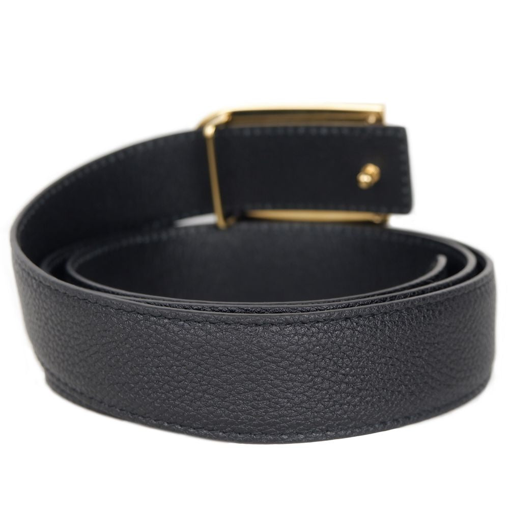Black Calfskin Belt