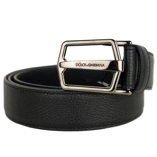 Black Calfskin Belt