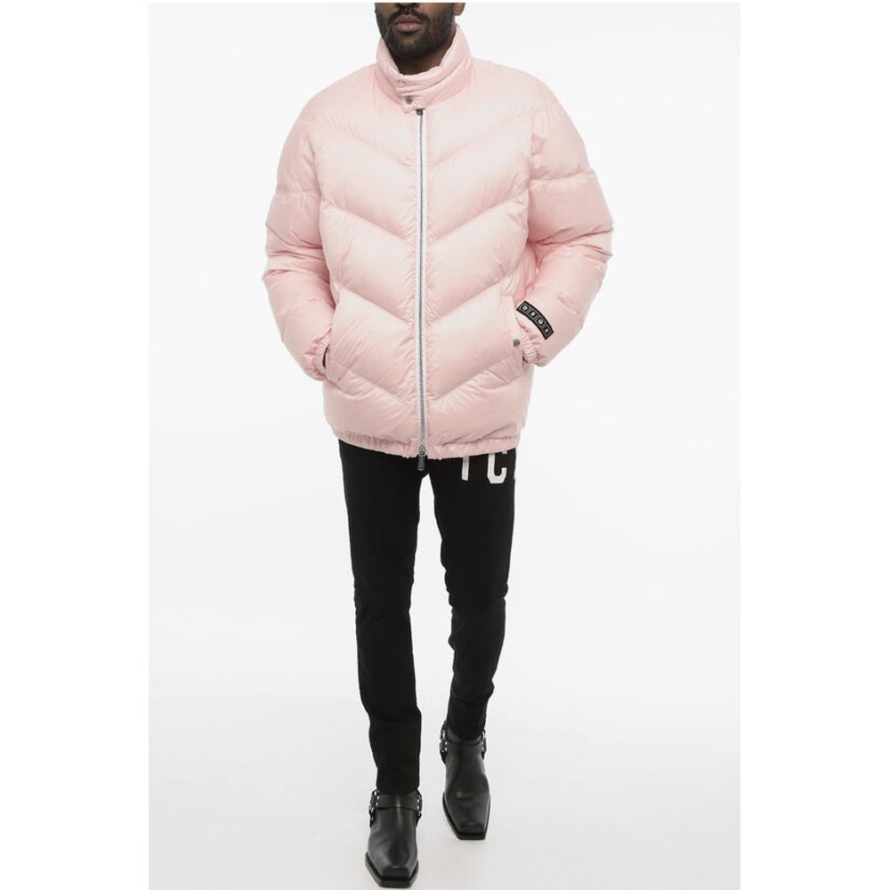 Quilted Jacket with 2 Pockets and Zip Closure
