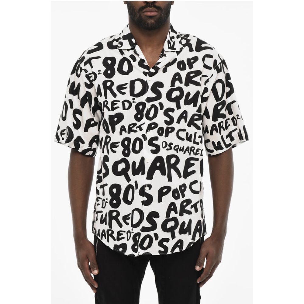 All-Over Monogram Two-Tone Shirt