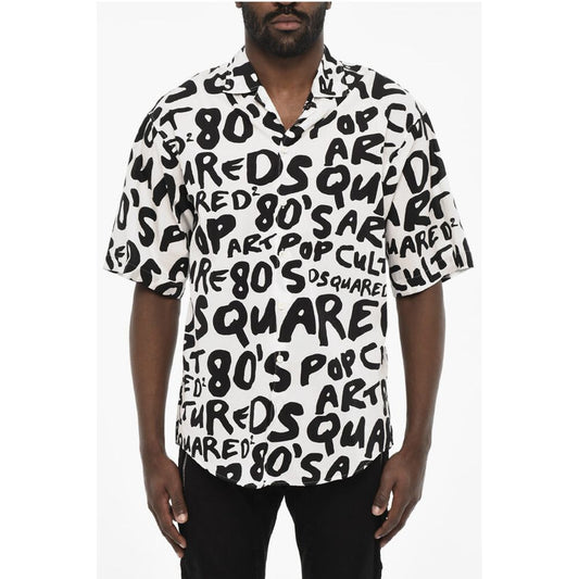 All-Over Monogram Two-Tone Shirt
