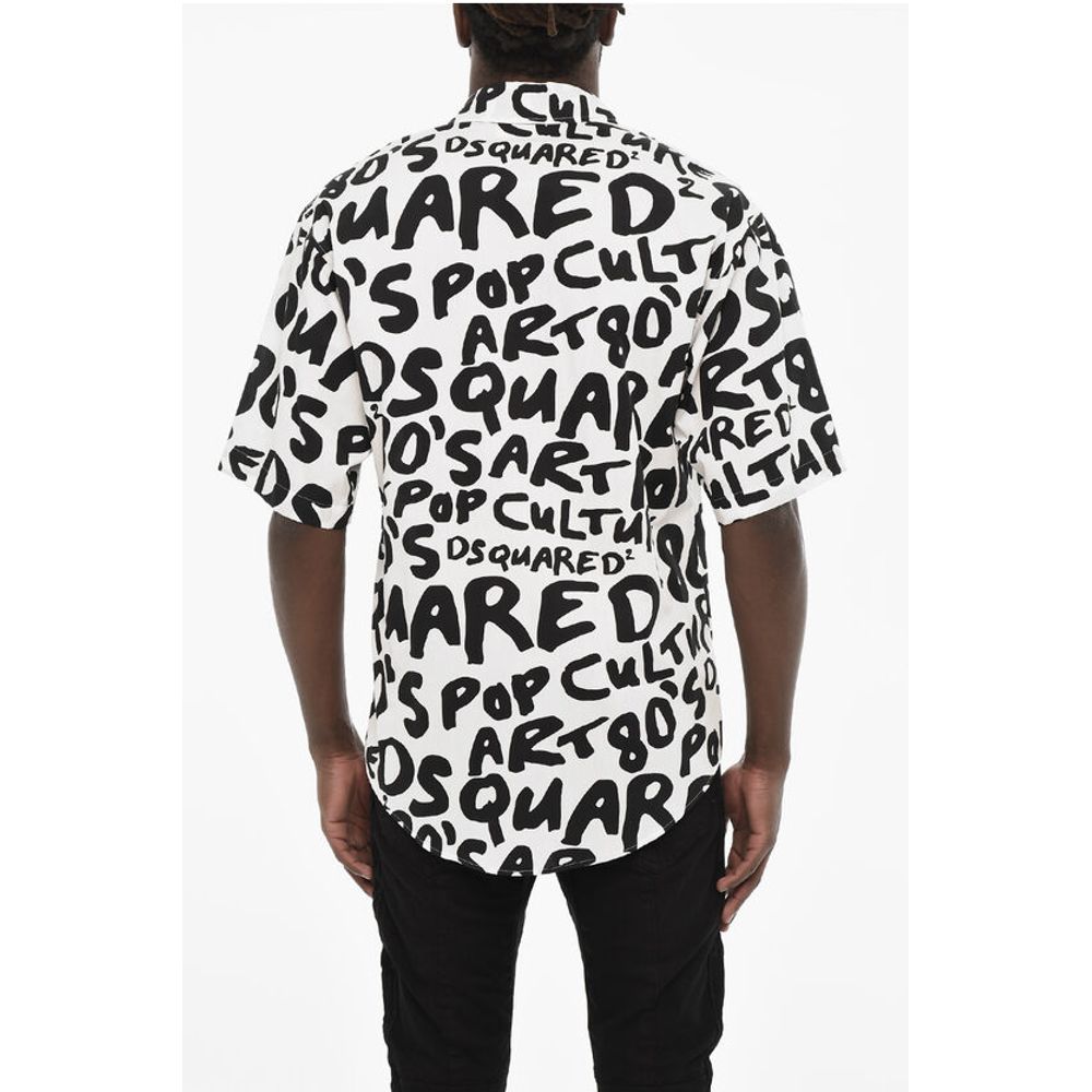 All-Over Monogram Two-Tone Shirt