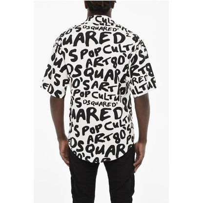 All-Over Monogram Two-Tone Shirt