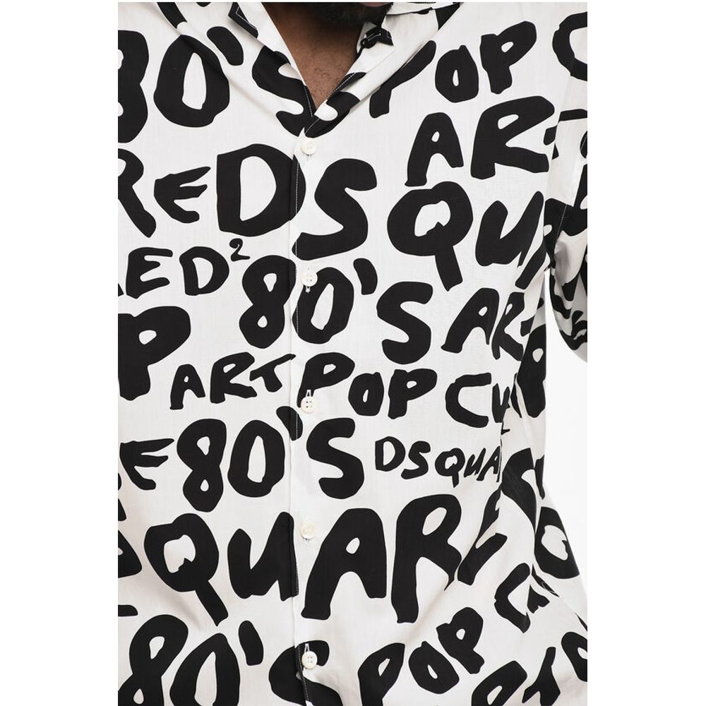 All-Over Monogram Two-Tone Shirt