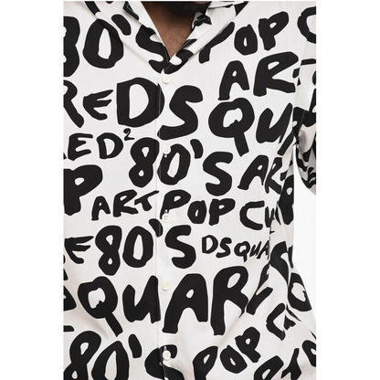 All-Over Monogram Two-Tone Shirt