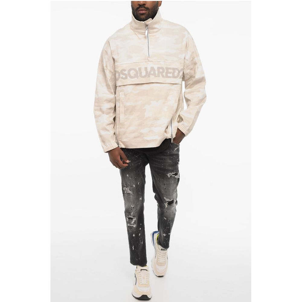 Camouflage Cotton Anorak