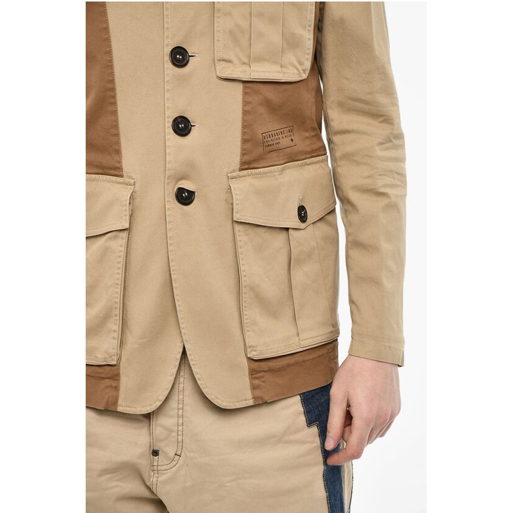 Two-tone Sahariana Jacket