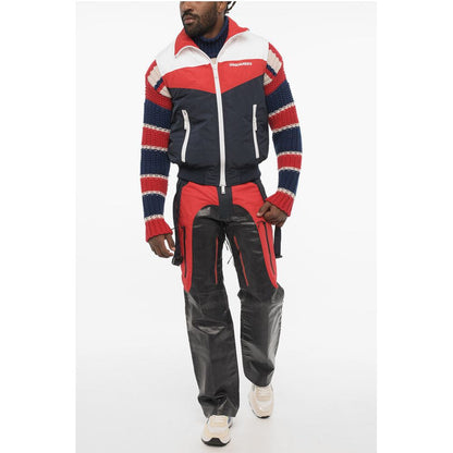 Sleeveless Color Block Padded Jacket