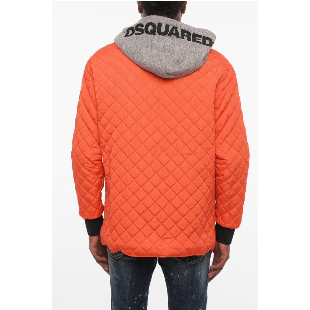 Quilted Jacket with Snap Buttons