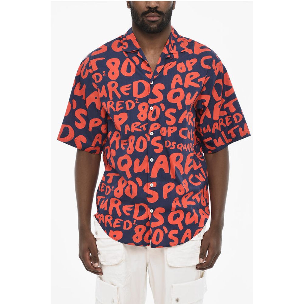 All-Over Monogram Two-Tone Shirt