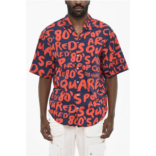 All-Over Monogram Two-Tone Shirt
