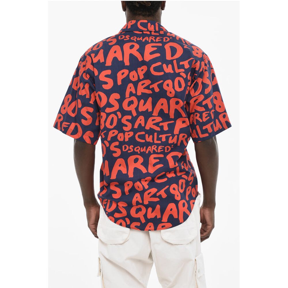 All-Over Monogram Two-Tone Shirt