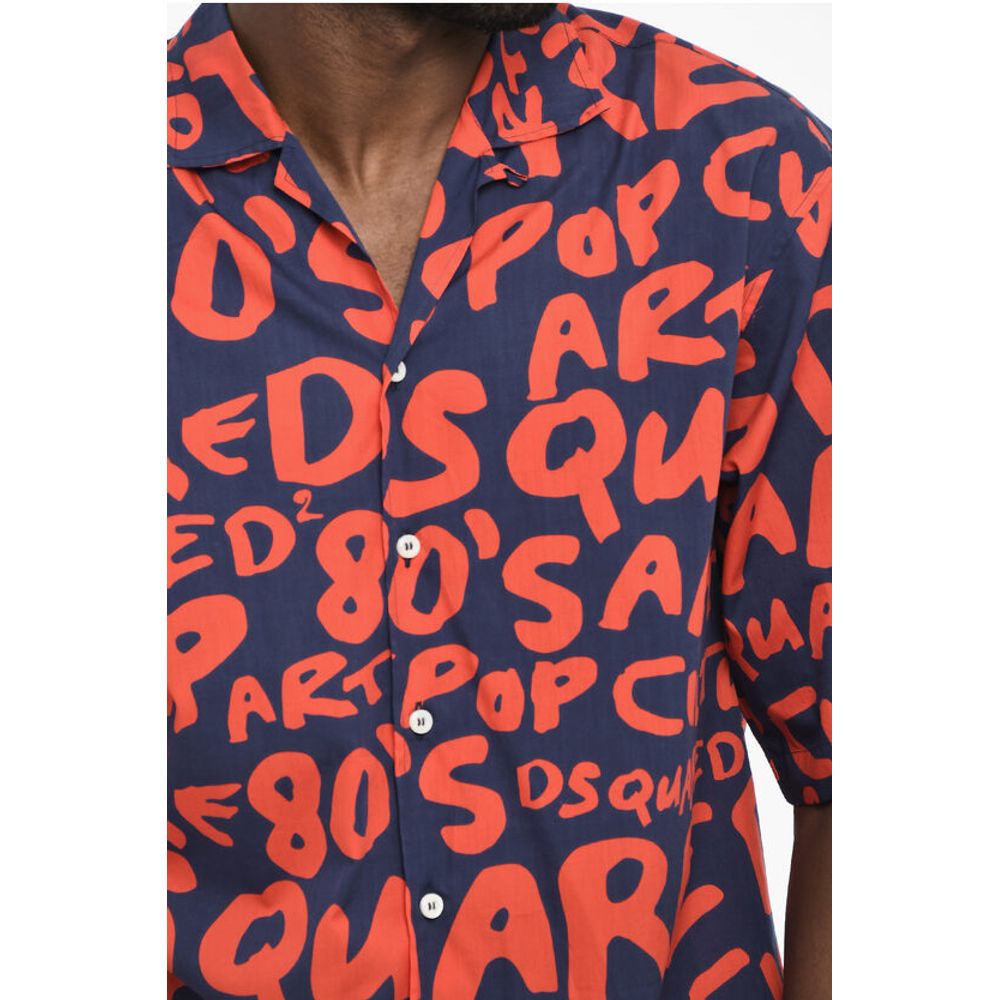All-Over Monogram Two-Tone Shirt