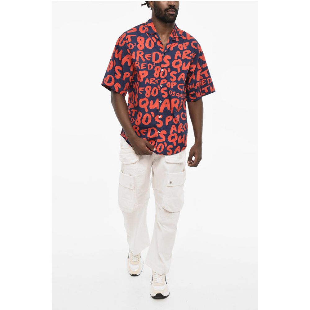 All-Over Monogram Two-Tone Shirt