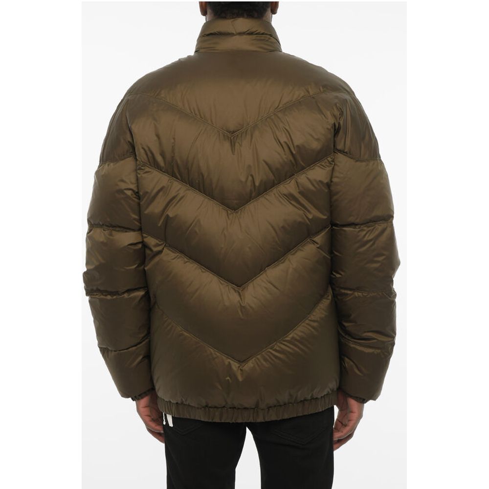 Quilted Jacket with Zip Closure and Monogram