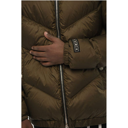 Quilted Jacket with Zip Closure and Monogram