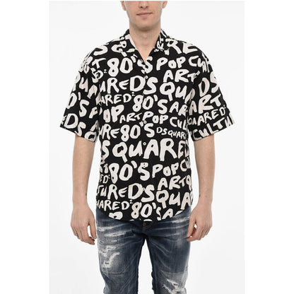 All-Over Logo Cotton Shirt