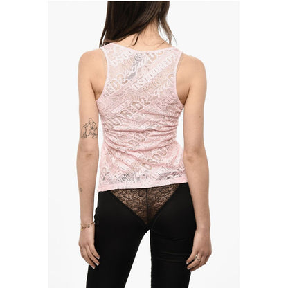 All-Over Logo Perforated Top