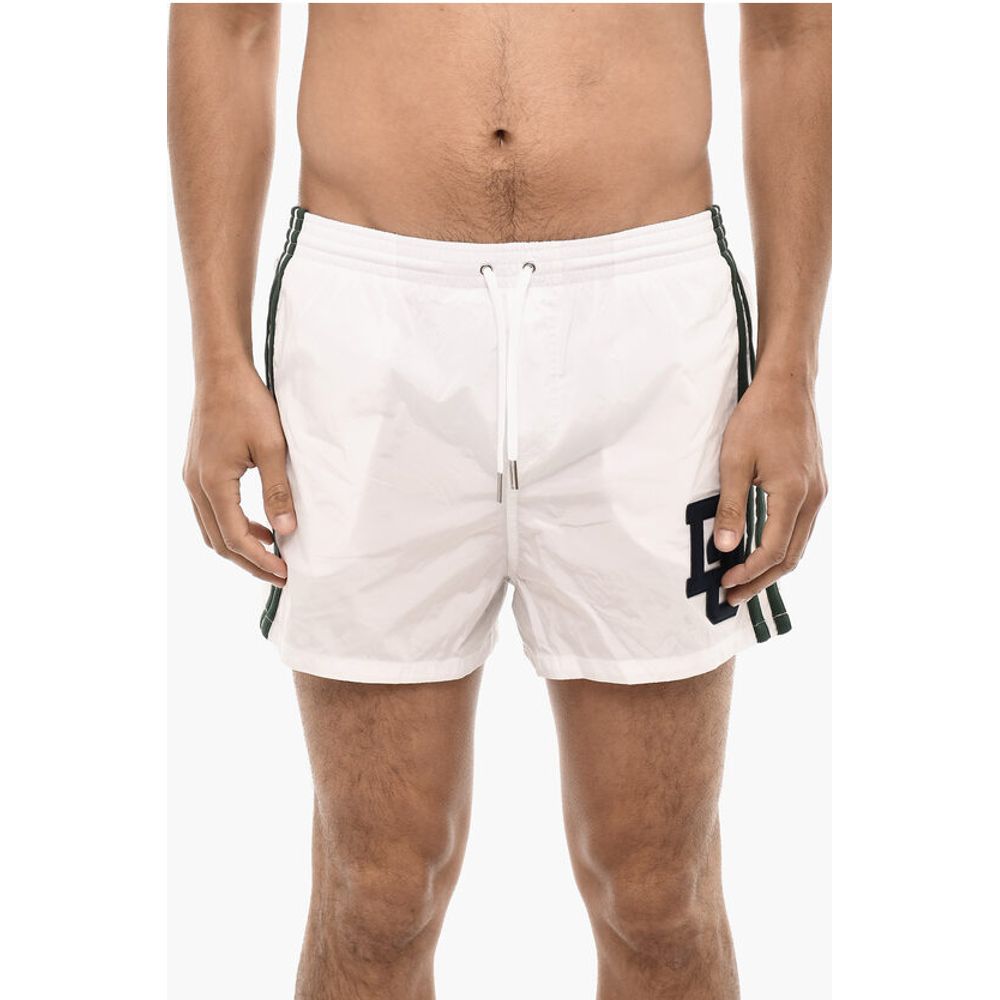 Swim Short with Embossed Logo