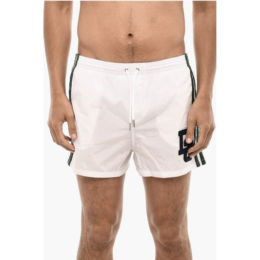 Swim Short with Embossed Logo