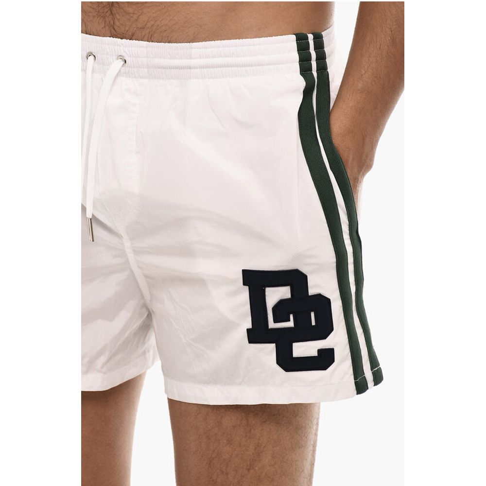 Swim Short with Embossed Logo