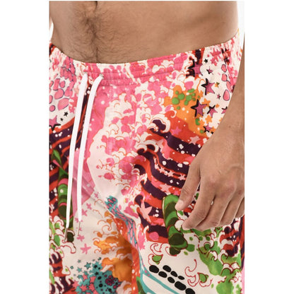 Allover Printed Swim Shorts