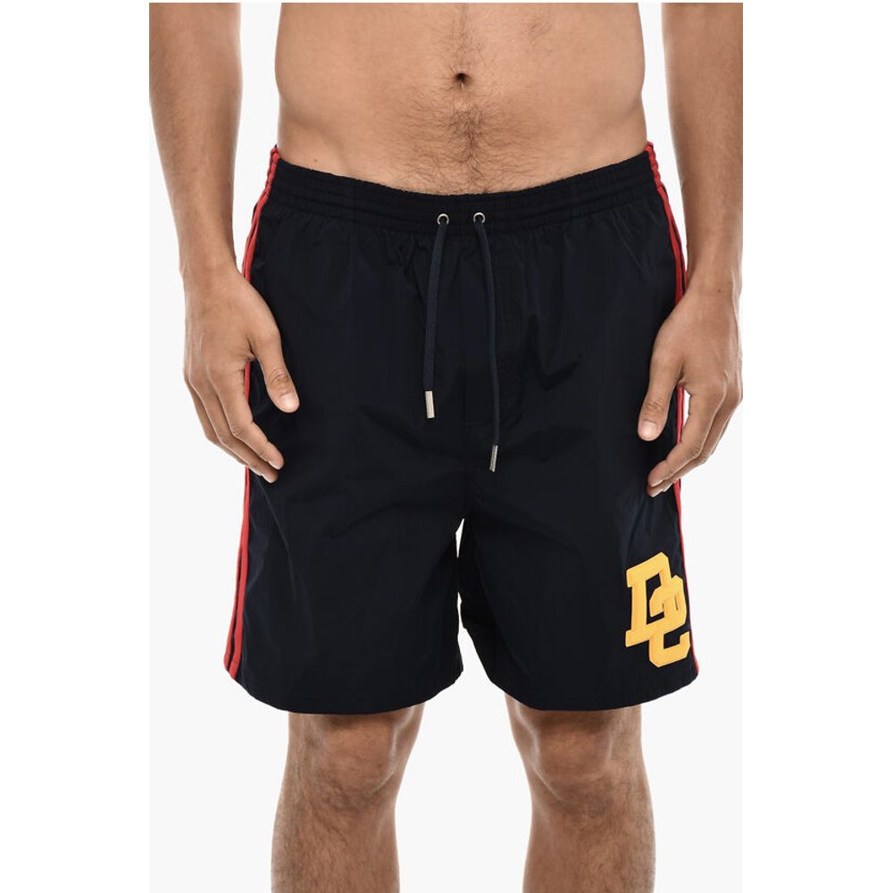 Swim Short with Embossed Logo