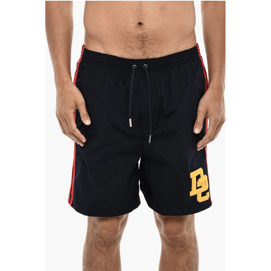 Swim Short with Embossed Logo