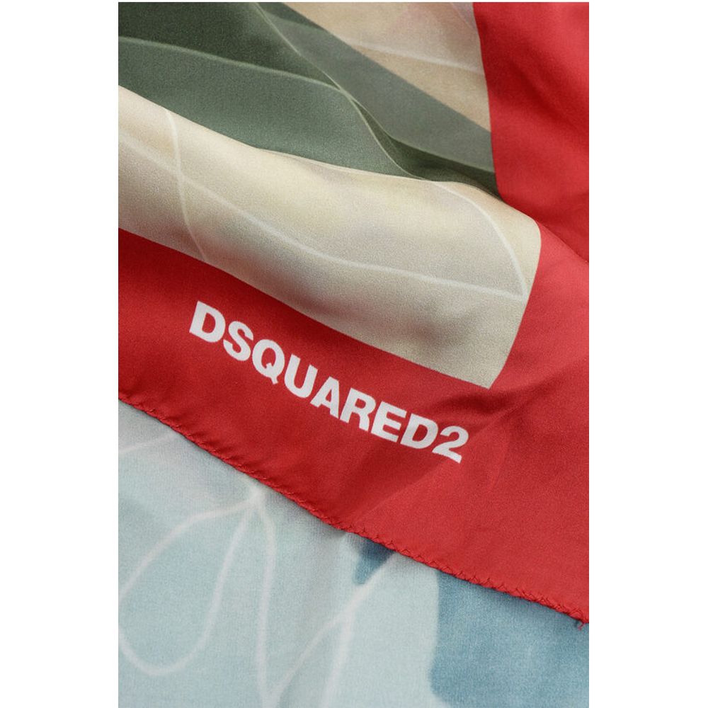 Patterned Silk Foulard