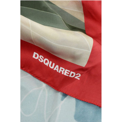 Patterned Silk Foulard