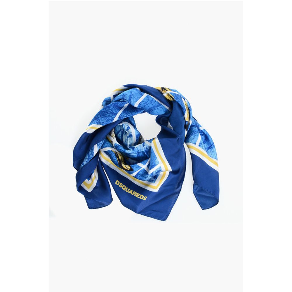 Banana Printed Silk Foulard