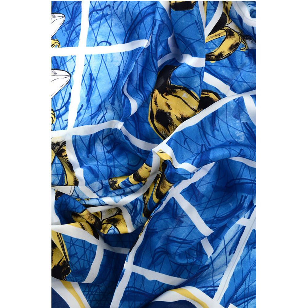 Banana Printed Silk Foulard