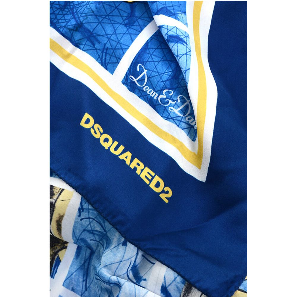 Banana Printed Silk Foulard