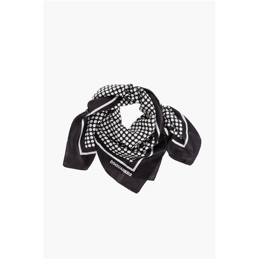 Polka Dots Silk Foulard