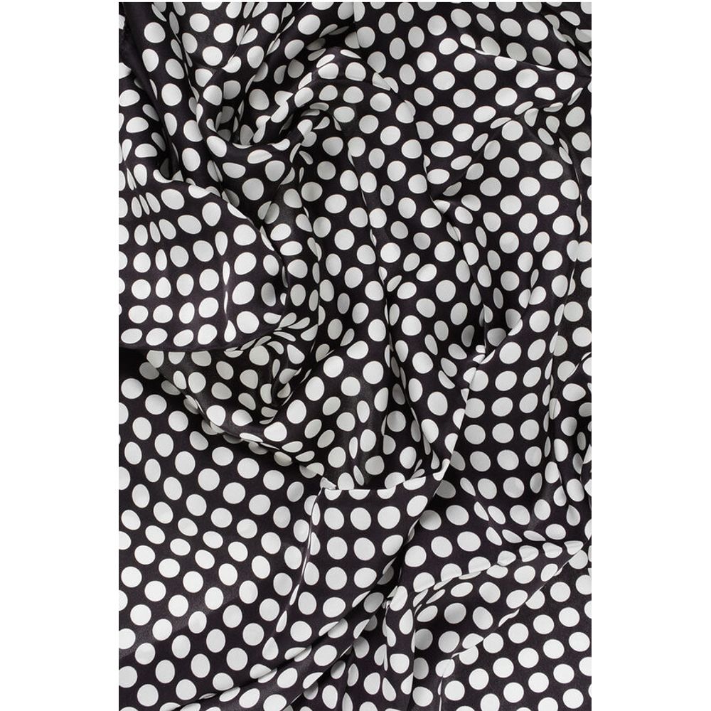 Polka Dots Silk Foulard