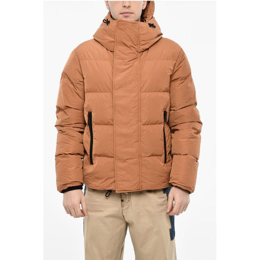 Quilted Hooded Duck Down