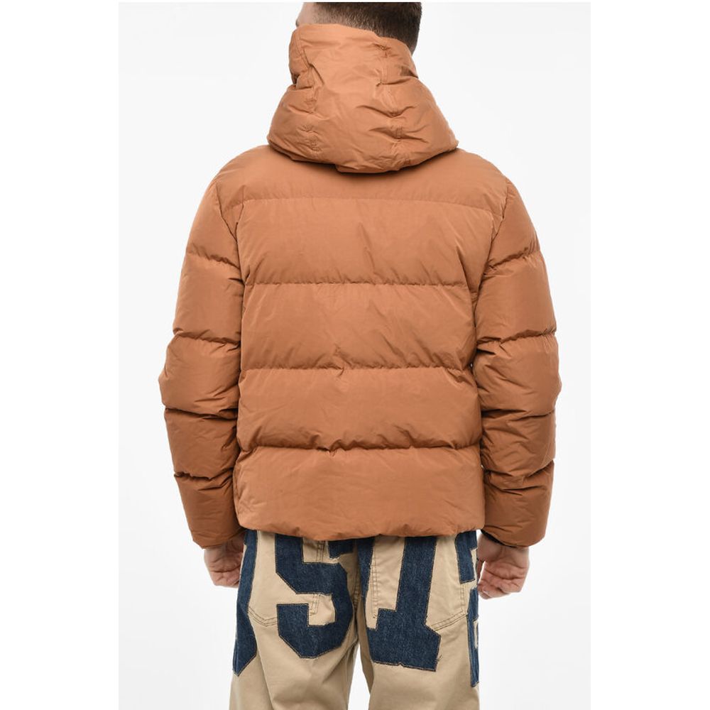 Quilted Hooded Duck Down
