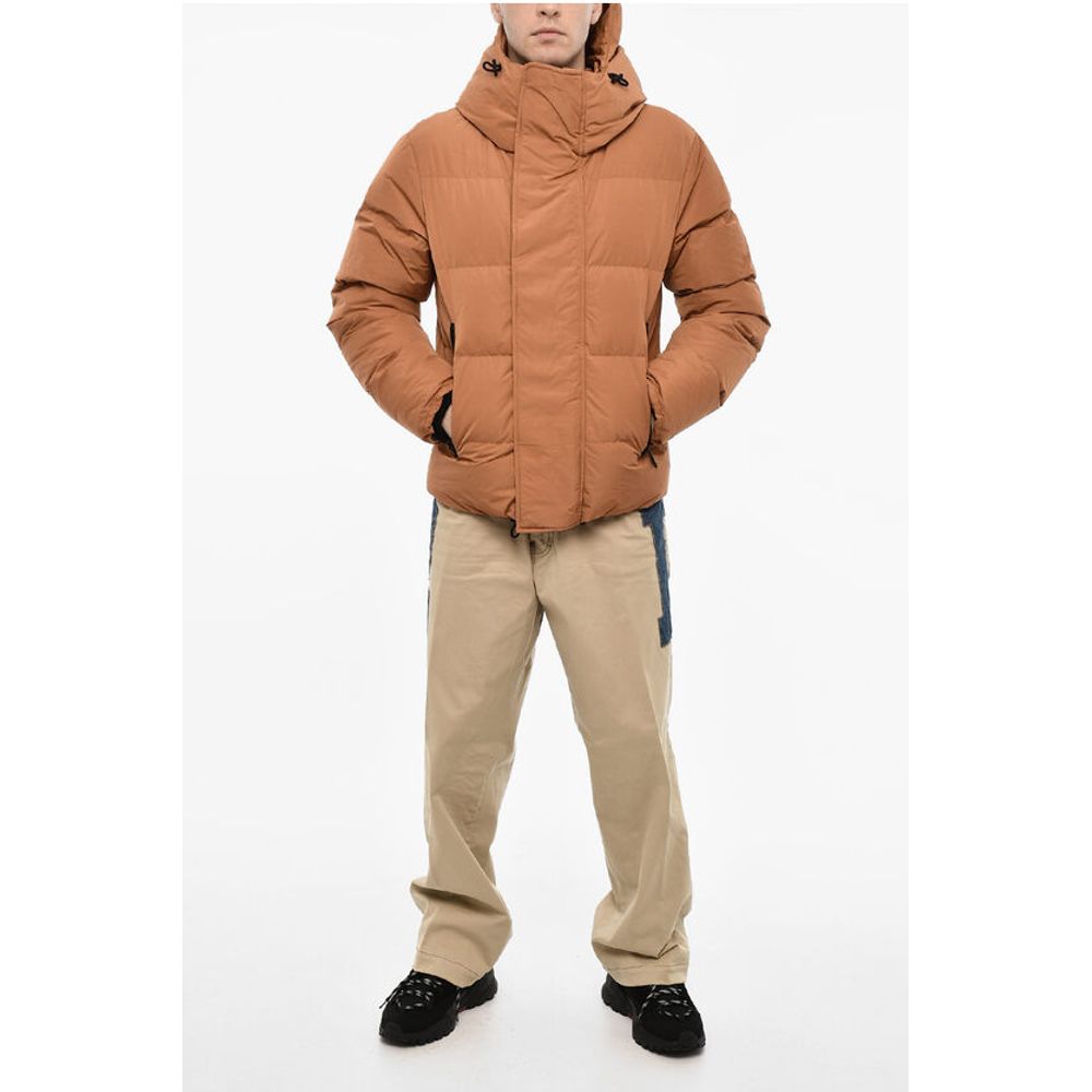 Quilted Hooded Duck Down