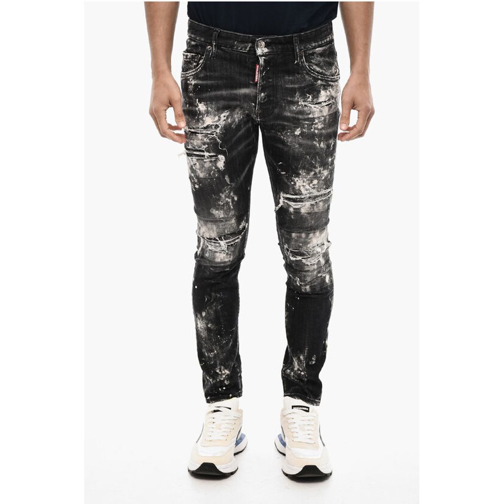 Acid Wash Distressed SUPER TWINKY Jeans