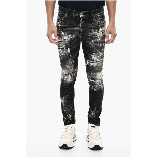 Acid Wash Distressed SUPER TWINKY Jeans