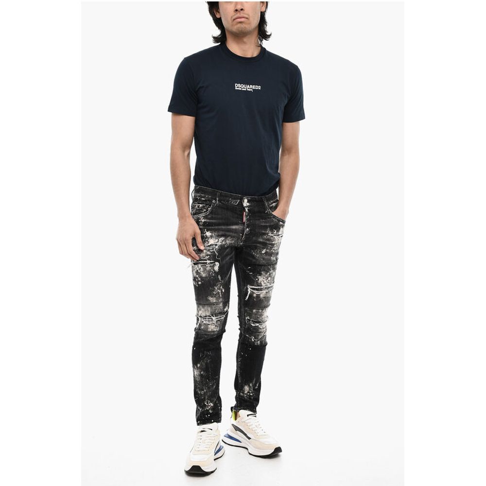 Acid Wash Distressed SUPER TWINKY Jeans