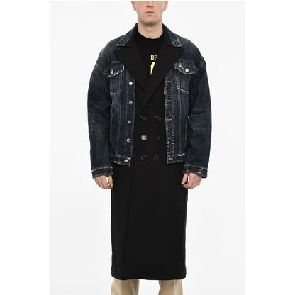 Double Layer Double Breasted Coat