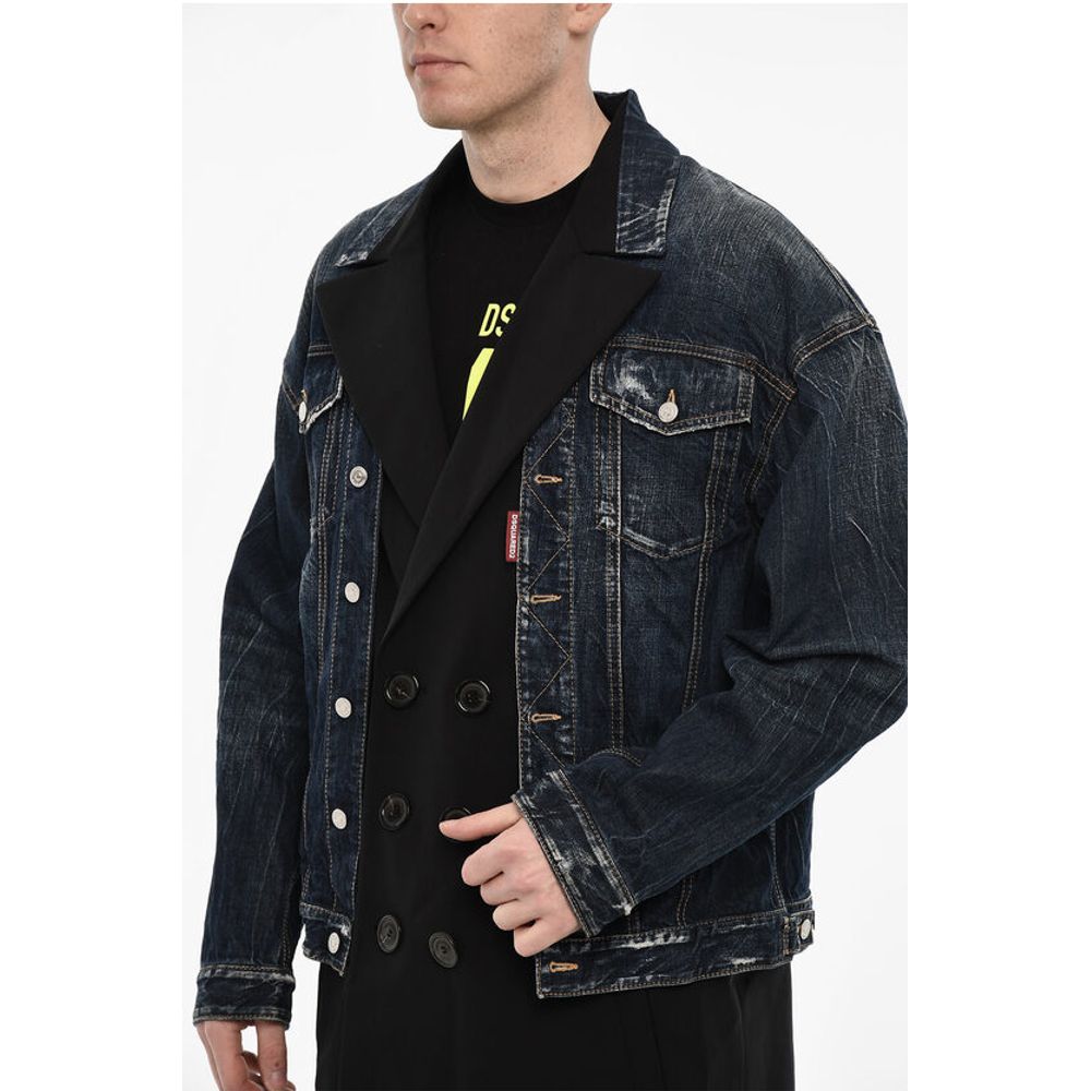 Double Layer Double Breasted Coat
